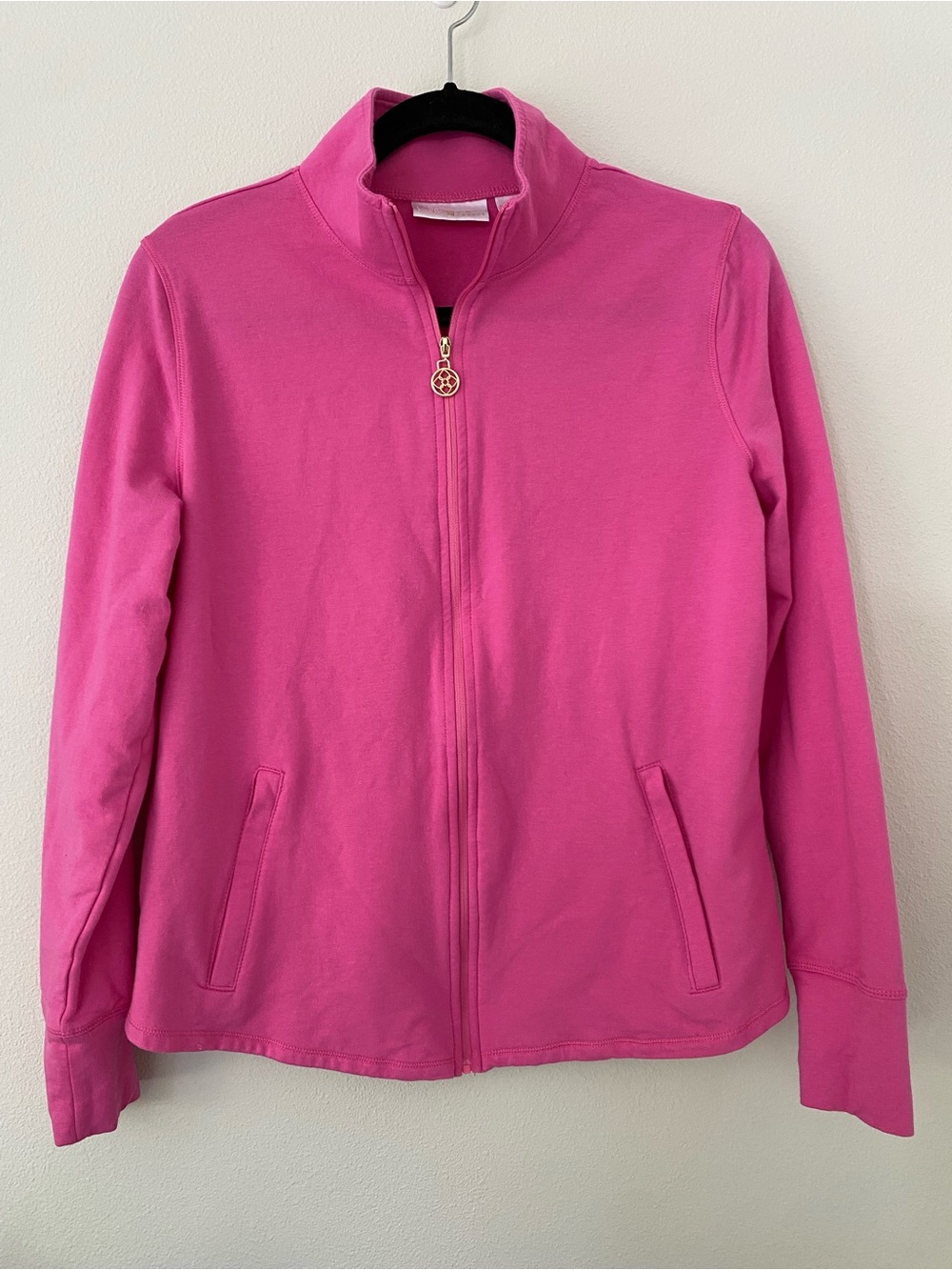 Belle by Kim Gravel Women’s Zip-Front Pink Jacket